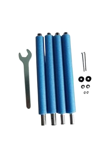 Suntek 4 Adet Trambolin Direkleri Yedek Evrensel Çelik 1,76m