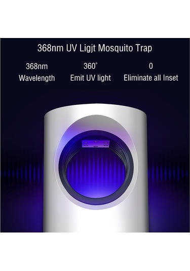 Kosona Ev İçin Usb Girişli Sessiz Isı Katalitik Kovucu - Toksik Ve Radyasyonsuz, Küçük Boy Nüfus Öldürücü Lambası