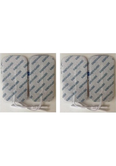 Stimrodes 5 x 9 CM Kablolu Tens Pedi 4'lü