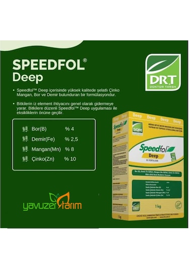 Drt. Spedfol Deep Combi Gübre Micro, İz Element, Tarım Gübre 5kg