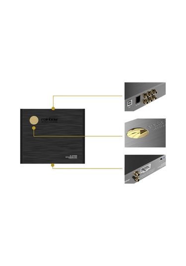 Rainbow El-ap 300d 4 Kanal Dsp Amfi 280 Watt