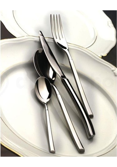 Bugatti Portofino Gümüş 75 Parça Çatal Bıçak Seti Gümüş