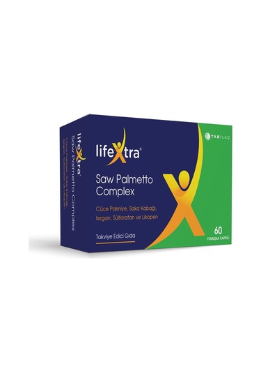 Lifeextra Saw Palmetto Complex 60 Yumuşak Kapsül