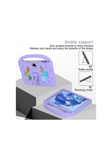 Vkemall Honor9 Tablet Korumalı Kılıf: Ayaklı Ve Taşınabilir, Sarı Rengi - Çizik Ve Darbe Koruma