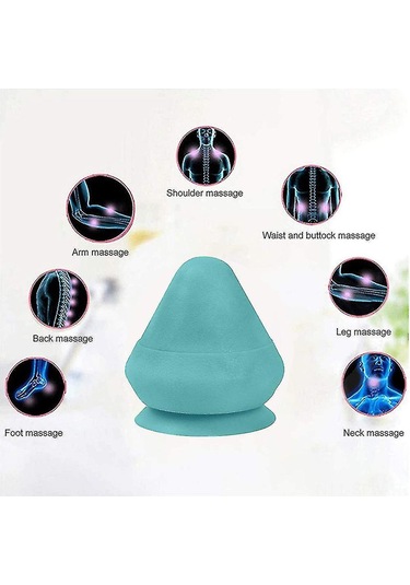 Maiyame Dış Yüklü Silikon Masaj Aleti - Kas Ağrısı, Myofascial Serbestleşme Ve Stres Azaltımı İçin Çok Yüzeyli Sıçrama Çubuğu Çok Renkli