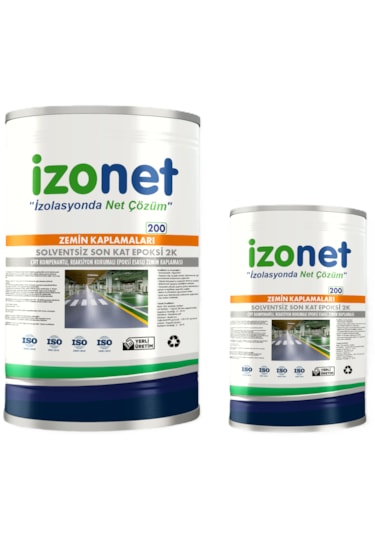 İzonet 200 Solventsiz Epoksi 2k 3,0+0,75 3,75 Kg