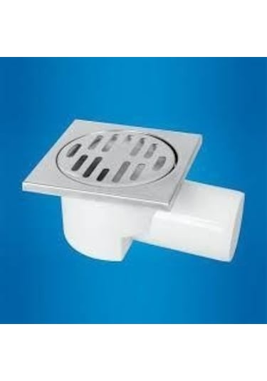 Gama Melez Yer Süzgeci 50 Mm Yandan Çıkışlı 10X10  Cm