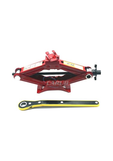 Oto Kriko Araç Kaldırma Krikosu 1.5 Ton Makas Tip Cırcırlı N11.494