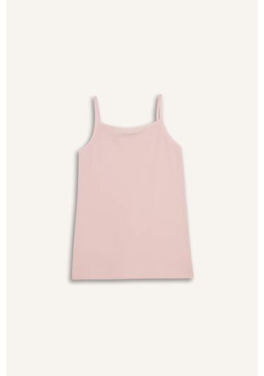 Defacto Kız Çocuk Tavşan Baskılı 2li Atlet F8584a825aupn26 Pembe