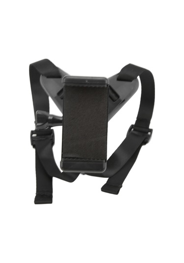 Lemestar Motosiklet Kask Ağızlık Tutucu, Üniversal Spor Kamera Ve Telefon Tutucu, Dikey/yatay Çekim, Kaydırma Önleyici Lastik Malzeme, Kablosuz Kumanda İle Siyah Siyah