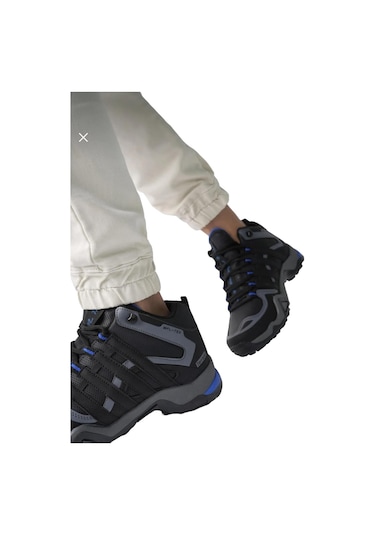 Erkek Kışlık Trekking Spor Bot Siyah Sax-siyah Sax Çok Renkli