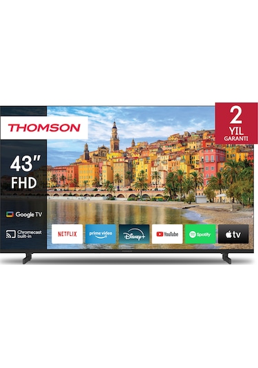Thomson 43FG2S14 43" Uydu Alıcılı FHD Google Smart LED TV