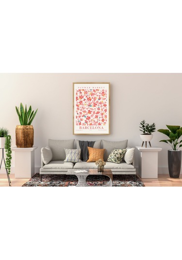 Matisse Barcelona Çerçevesiz Poster Modern Duvar Tablosu Dkr003 3
