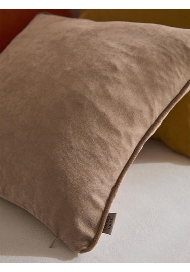 Terracoya 3'lü Kırlent Kılıf Seti Kahverengi