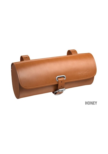 Brooks Challenge Sele Altı Deri Çanta Bal Rengi