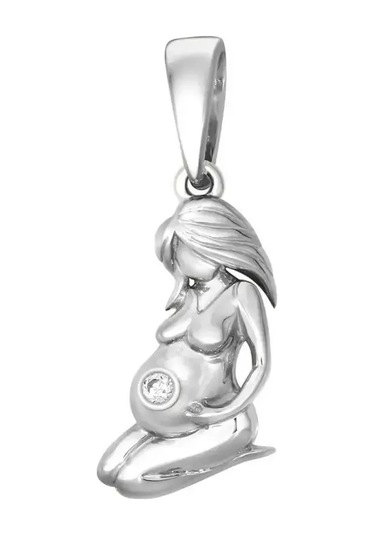 Zolotye Uzory 925 Ayar Gümüş Anne Kolye 237132541