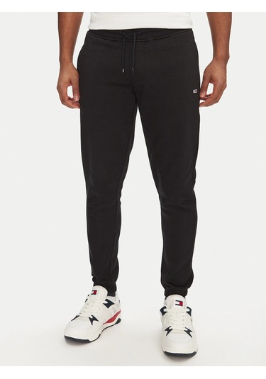 Tommy Hılfıger Erkek Eşofman Altı Dm0dm20473-bds Siyah