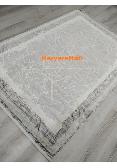 Pigment Halı Artel Ar01 Krem Bej-160x230 Cm İpeksi Yumuşak Viskon