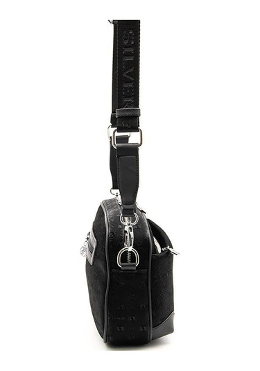 Silver Polo Sp1094-m158 Kadın Çapraz Çanta Siyah Siyah