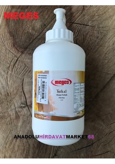 Meges Beyaz Ahşap Tutkalı Ahşap Sunta Mdf Yapıştırıcı Tutkal 850G