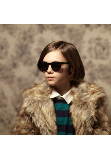 Okkialini Orlando Bambino Çocuk Güneş Gözlüğü Siyah 6-10 Yaş Siyah