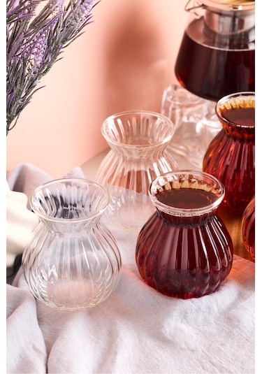 Perotti Nişantaşı 6lı Çay Bardağı Seti 200ml 40196 Şeffaf