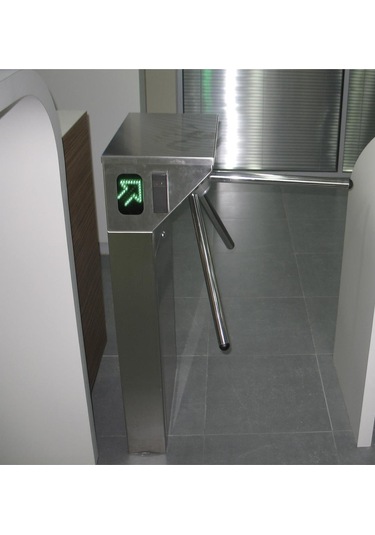 T345 Üç Kollu Elektromekanik Turnike Eko Jetonlu