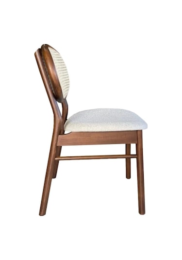 Oslo Hazeranlı Ahşap Sandalye Ceviz