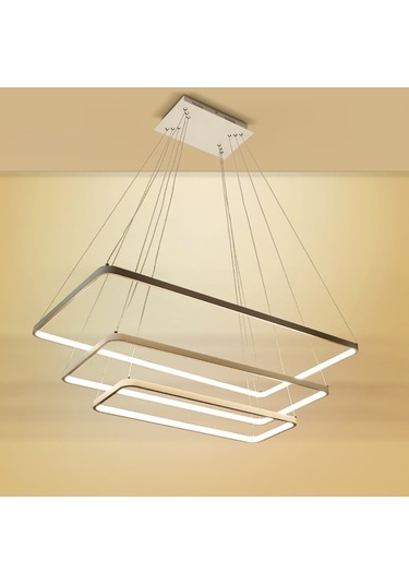 Tra30067 Eco 80X50 Cm Led Avize Sarkıt Ovalköşe Üç4Gen