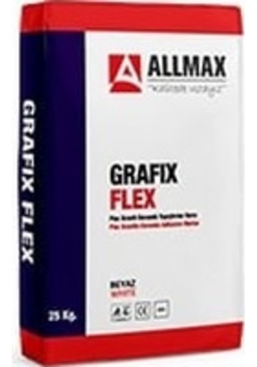 Allmax Grafix Flex Granit Yapışıtırıcı Beyaz 25 Kg.