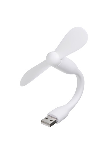 Jeehugo Type-c Çift Fonksiyonlu Mini El Ventilatörü - Taşınabilir, Sessiz Ve Yumuşak Tpe Bladeslı Usb Cep Telefonu Fanı Beyaz Diğer