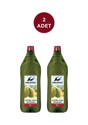 Kırlangıç Naturel Sızma Zeytinyağı 2 x 2 L