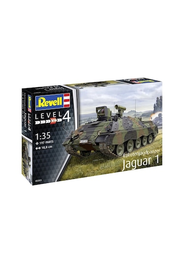 Revell Raketenjagdpanzer Jaguar 1 Maket Tank