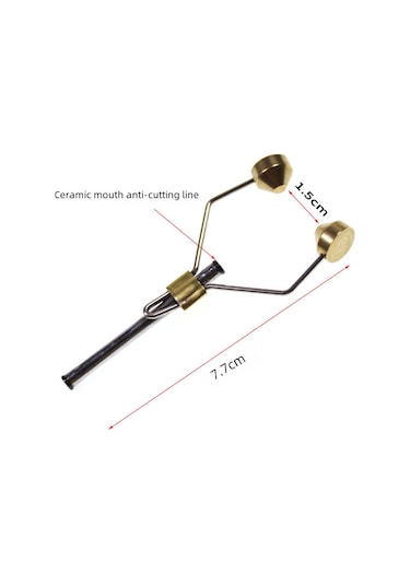 Teltree Tüketiciye Doğru Sağlanan Kısa Plastik Uçak Balıkçığı İğne Bağlama Aleti - Pürüzsüz, Telücü Olmayan, Dayanıklı Malzeme İle Fly Tying Gereci