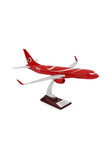 Zekupp - Maket Uçak - Boeing 737-800 1/100 - TÜRKİYE ÖZEL TASARIMLI  Model Uçak, Model C