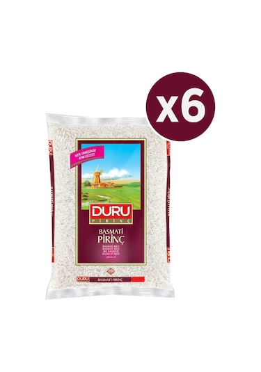 Duru Basmati Pirinç 6 x 1 KG