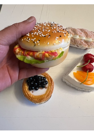 5 Adet Birden Magnetli Yapay Buz Dolabı Süsü Ve Oyuncak