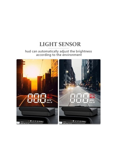 Willowhaven M3 Obd2 Hud Baş Üstü Ekran Tüm Araçlar Hız Yakıt Kilometre Bilgisayarı