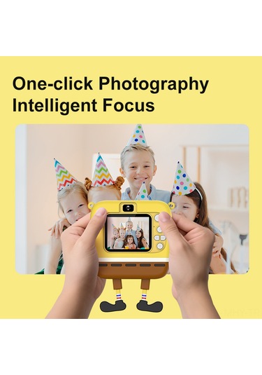 Monyee D10 Çocuklar İçin 20mp Hd Ön Ve Arka Kameralı Oyunlu Fotoğraf Makinesi