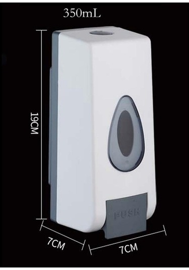 Bosphorusboutique02 Suntek 350ml Duvara Monte Şampuan Jeli - El Ve Duş Kullanımı 11.8x5cm Çift Kişilik