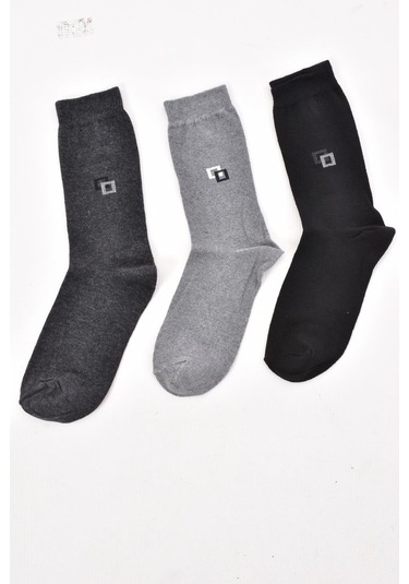 12 Adet Karışık Renk Erkek Soket Çorap Asorti Asorti