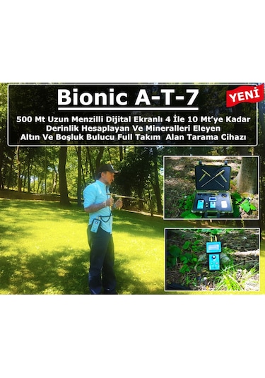 Bionic A-T7 Ekranlı Alan Tarama Cihazı 243940138