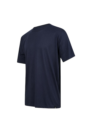 2as Axel Erkek Bisiklet Yaka T-shirt Lacivert