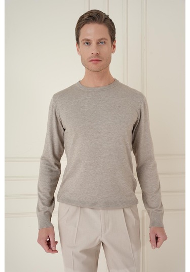 Tr 875 Slim Fit Taş Klasik Triko Taş