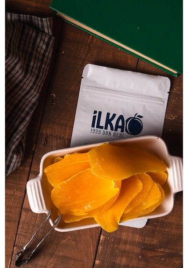 Sarı Mango Kurusu 250 Gr Kurutulmuş Mango Dilimleri İlka Gıda 250 G
