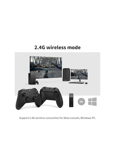 Konsol Plus Xbox 9. Nesil Kablosuz PC / Android / iOS Uyumlu Oyun Kolu Mavi