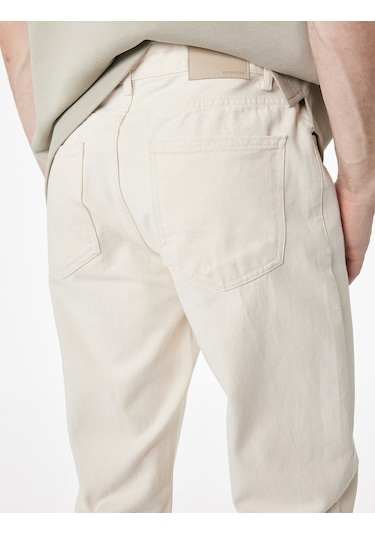 Koton Normal Bel Pamuklu Vintage Straight Fit Jean Pantolon Ekru 6sam40044nd