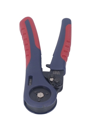 Ferrule Sıkma Pensesi Kendiliğinden Ayarlanabilir Ergonomik Cırcır Tel Büzülme El Aleti