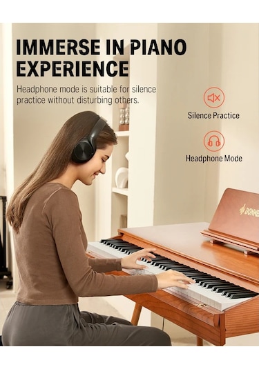 Donner Ddp-80 Pro Solid Wood Dijital Piyano