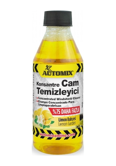 Automix Cam Temizleyici Konsantre Limon 100 Ml 44925